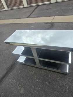 Mirrored TV Stand / Console Table