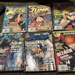 Shonen jump Magazines