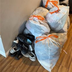 Bags Of Clean Clothes All Ages
