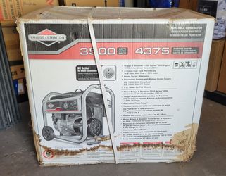 Portable Generator - Briggs & Stratton 1150 Series OHV Engine! 4 Gallon Fuel Tank, 8 Hour Run Time, 3,500 Watts! New in Box, Never Used! with Wheels!