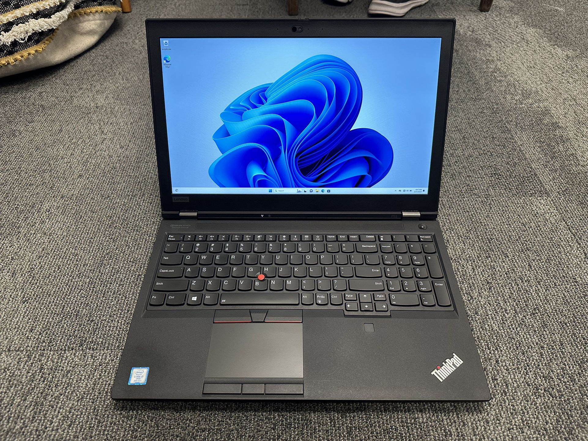 Lenovo ThinkPad P53 - i7 32Gb Ram RTX 5000 GPU