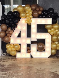 Marquee Letters And Numbers 