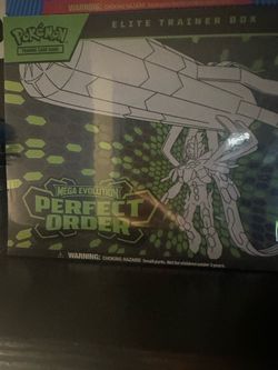 Pokemon TCG Perfect Order Elite Trainer Box Factory Sealed New ETB