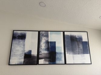 Modern Abstract Wall Art – Set of 3