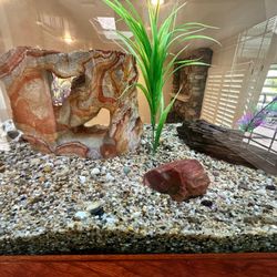 124 GALLON Fish TANK WITH ALL PARTS AND FIAH