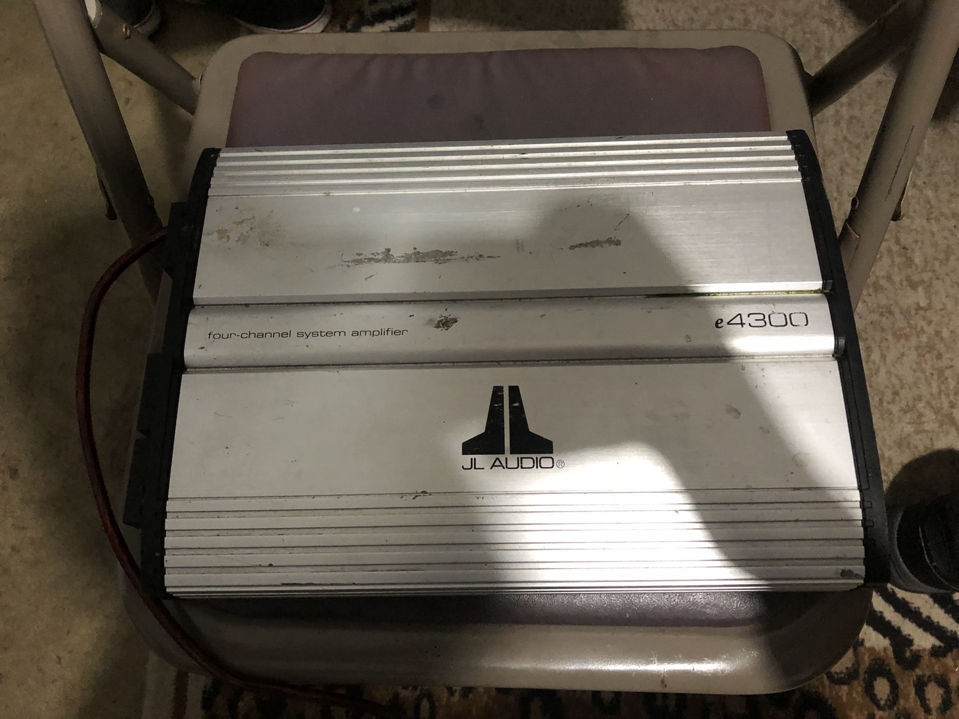 Jl audio e4300 amp for Sale in Anaheim, CA OfferUp