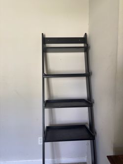 Black Ladder Bookshelf 5-Tier