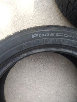 Tire 225\45 R17 91h