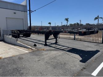 Hyundai 40ft Chassis Inspected and CA registered