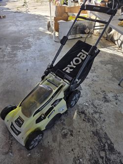 RYOBI Lawn Mower 20 in. Aftermarket 6.0Ah 40-Volt Lithium-Ion Brushless Cordless Walk Behind