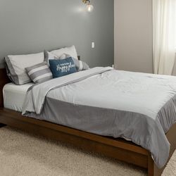Queen bed frame