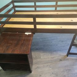 Kids Loft Bed With Pull Out Deck