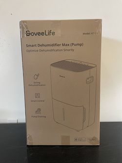 GoveeLife Smart Dehumidifier Max with Pump H7152