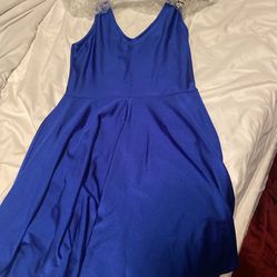 Size Meduim Blue Formal Dress 
