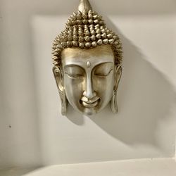 Buddha Head Wall Art Sculpture