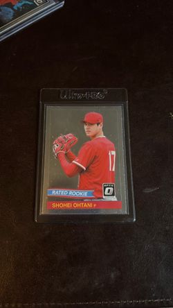 2018 Shohei Ohtani Donruss Optic Rated Rookie Card