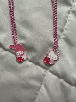 Hello Kitty And My Melody BFF Necklace