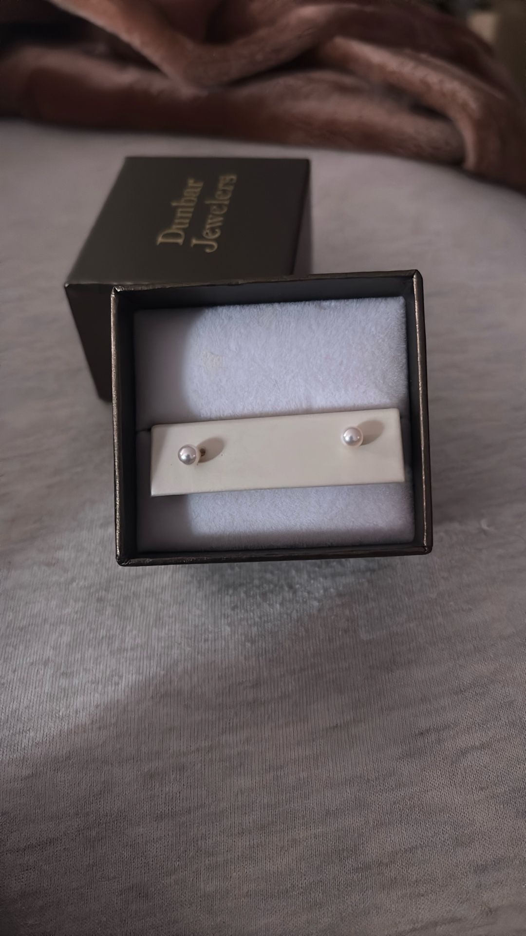 Pearl Earrings Never Worn
