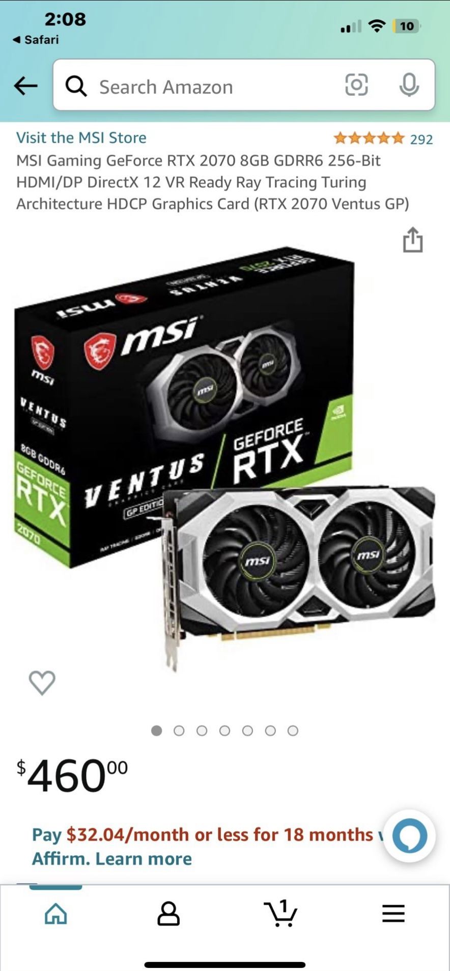 RTX 2070 Graphics Card