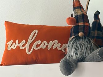 Fall Welcome pillow