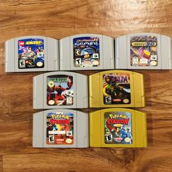 Nintendo 64 Games Pokémon Zelda Star fox 