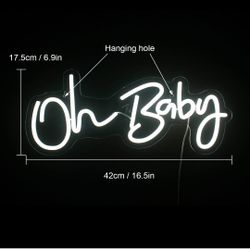 Sign Oh Baby Sign,Neon Light