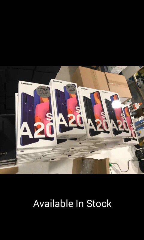 Samsung A20s unlocked brand new