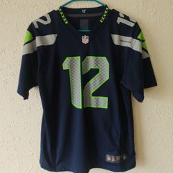 12th Man Seahawks Jersey (Youth Large)