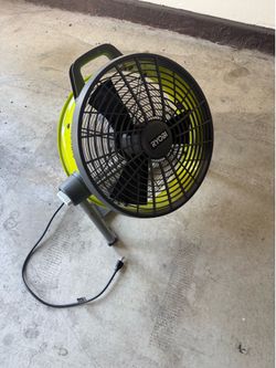 RYOBI ONE+ 18V Hybrid 18 in. Air Cannon Drum Fan