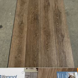Lifeproof Eastmoor Chestnut Waterproof Luxury Vinyl Plank Flooring 