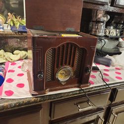 1970 General Electric Radio And Cassette Player