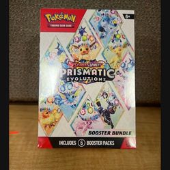 Pokemon Prismatic Evolutions Booster Bundle
