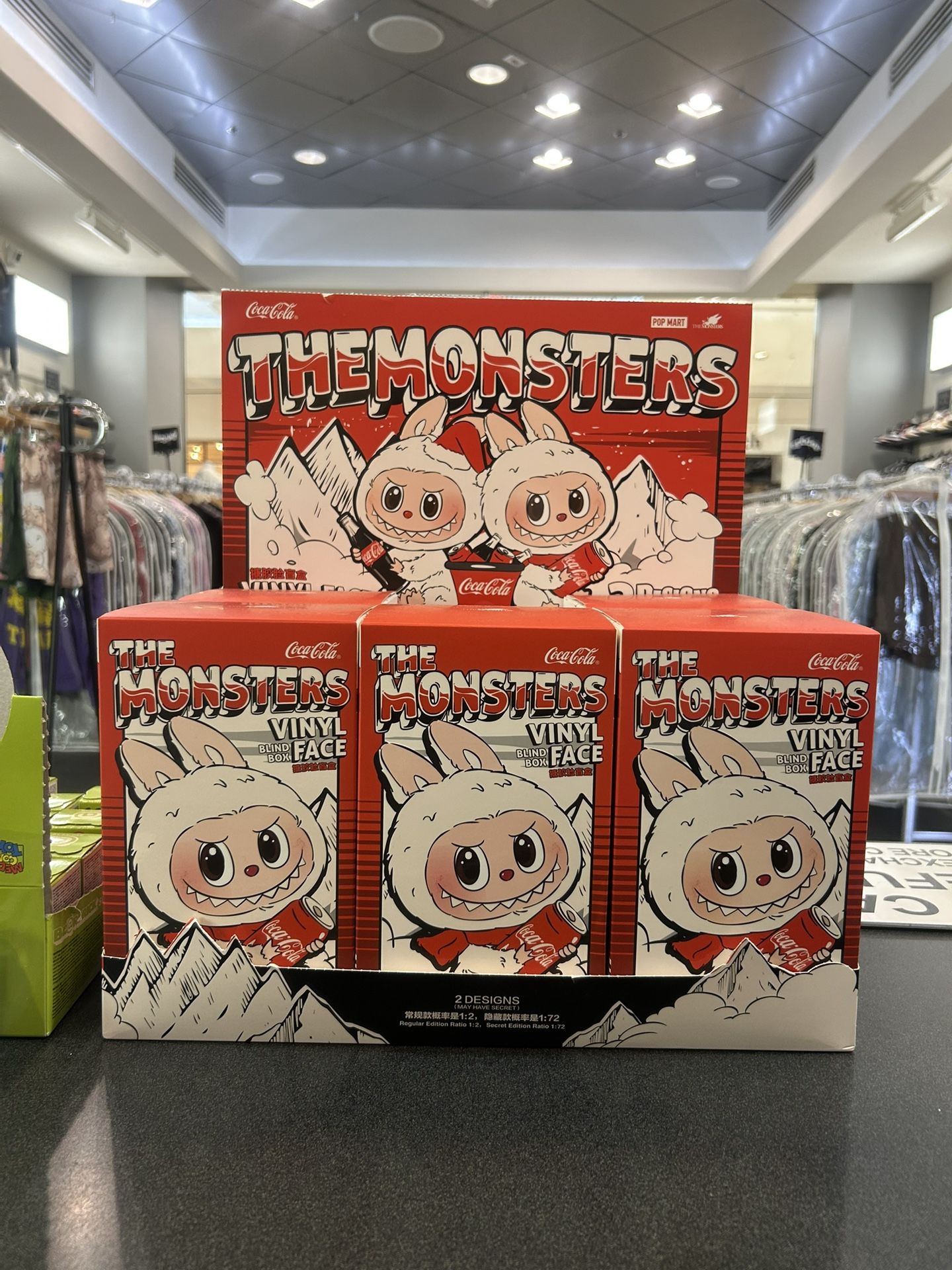 Labubu Coke Keychain Pendant