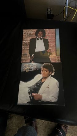 Michael Jackson off the wall and thriller albums