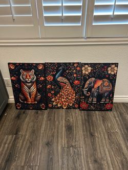 Animal wall canvas