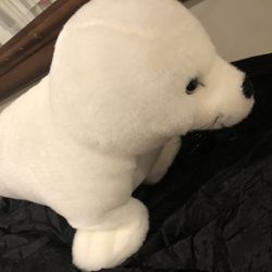 Vintage Animal Alley Seal Pup Plush Toy 