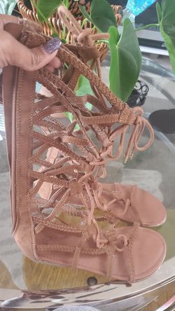 girls gladiator slippers