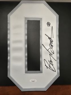 Barry Sanders Signed Jersey Numer 0 JSA Authenticated 