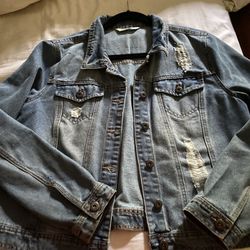New Woman’s Size XL Jeans Jacket 