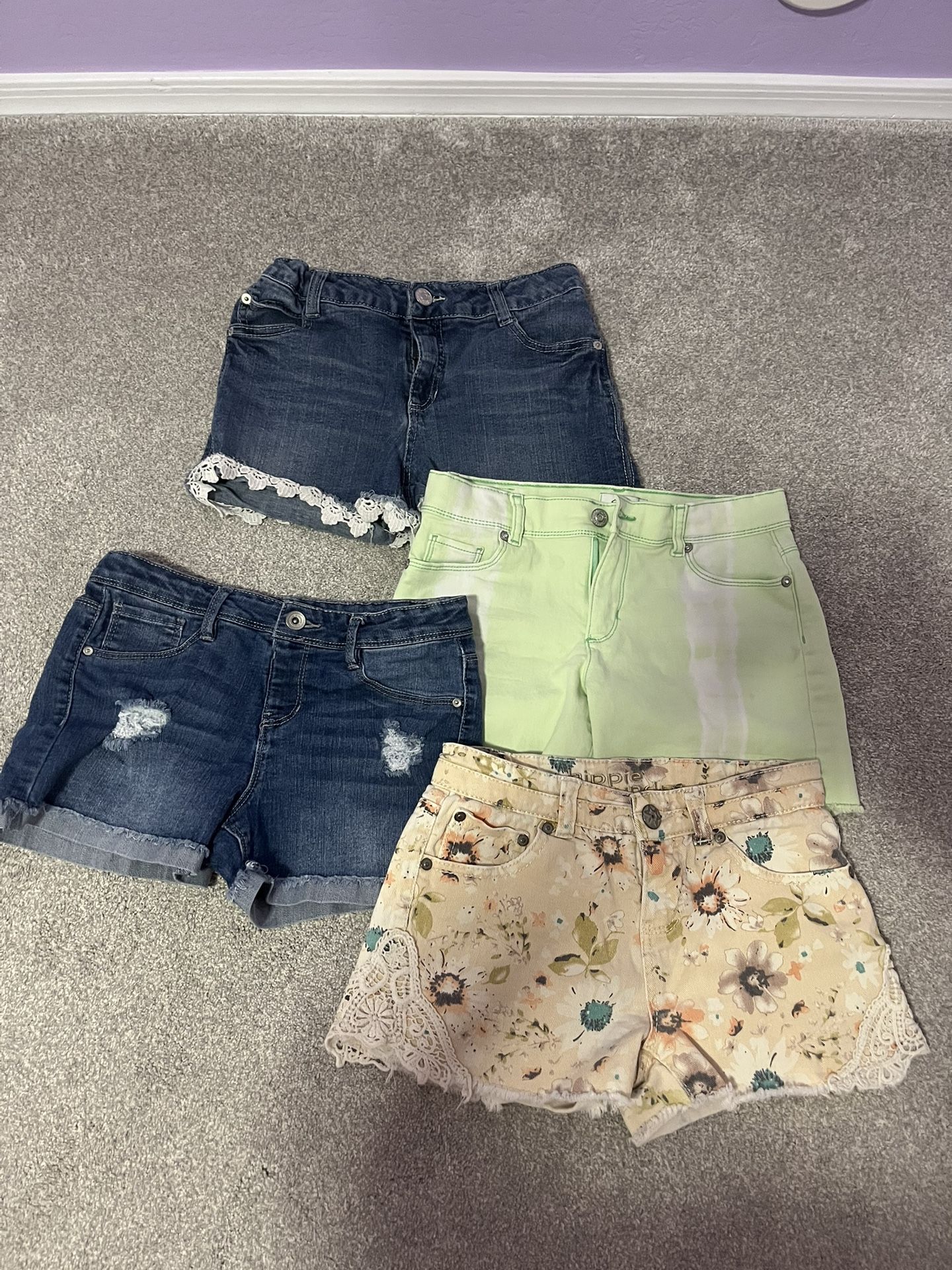 Girls Size 14/16 Shorts Selling All Together