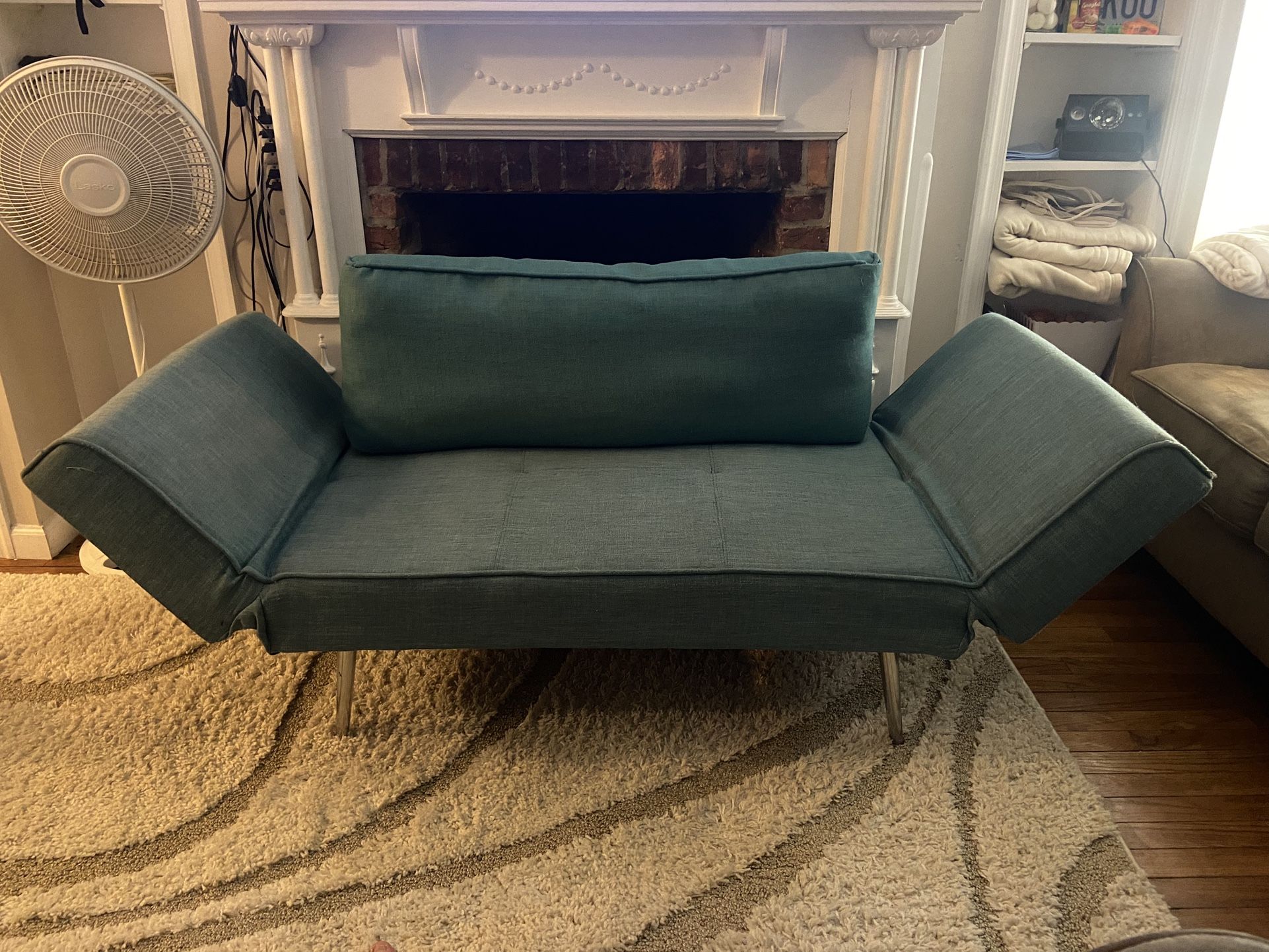 Blue Futon