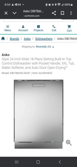 Asko Dish Washer.