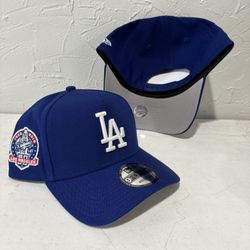MLB Era Era Los Angeles Dodgers Blue 9forty A Frame SnapBack Hats 