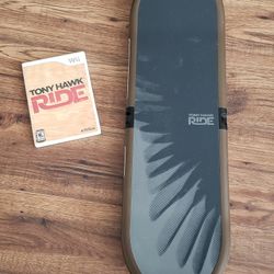 Tony Hawk Wii Board And Game