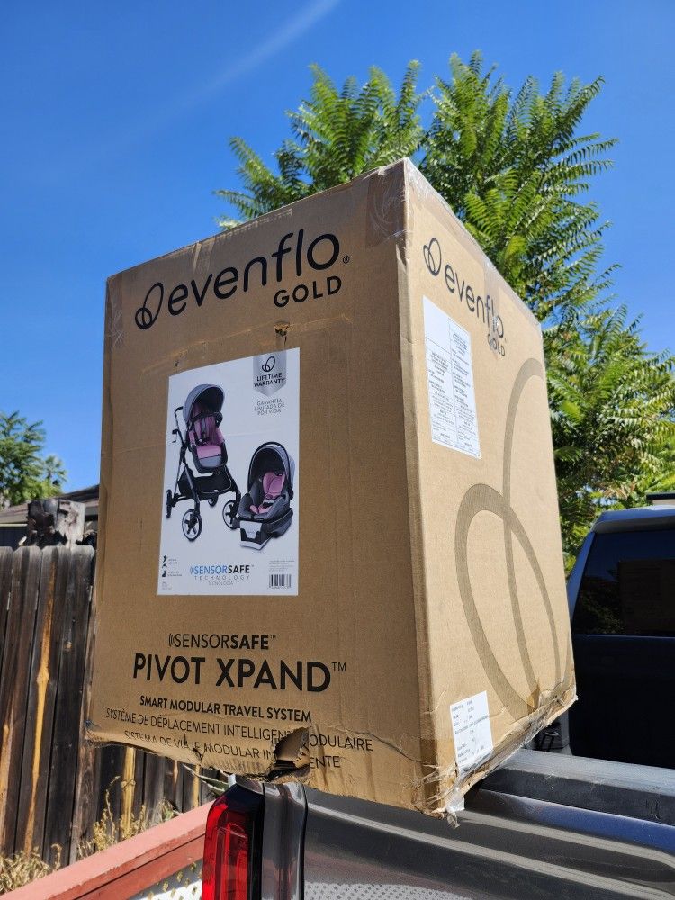 Evenflo Gold Pivot Xpand Double Stroller 