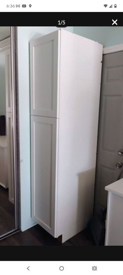 18x24x84 pantry available now used some scratches