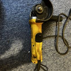 Dewalt 4 1/2” Angle Grinder