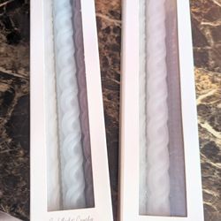 Decorative Tapers (2 New Boxes)