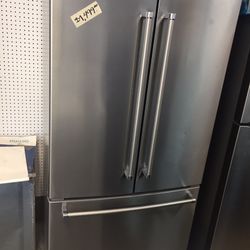 Refrigerator Stainless Steel French 36”