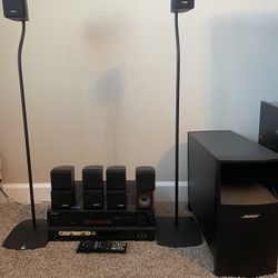 Bose 5.1 Home Theater Acoustimass with Onkyo Receiver